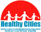 WHO 유럽 건강도시 네트워크 - WHO European Healthy Cities Network 로고