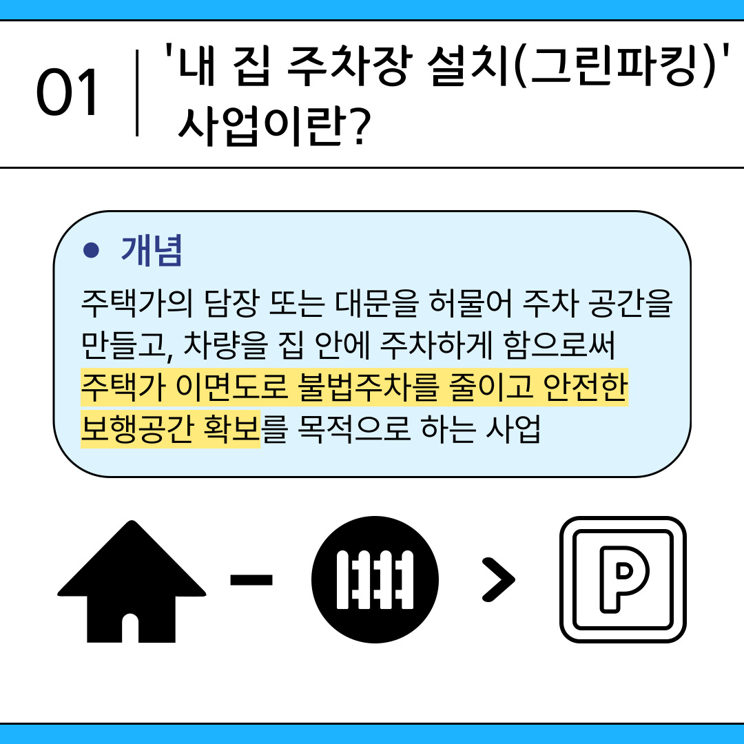 [선주원남동] 내 집안주차장 설치(그린파킹사업) 신청자 모집 첨부 이미지