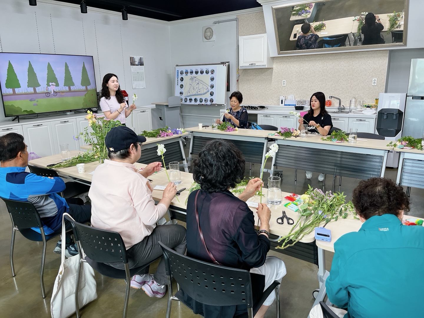 [선주원남동] 공동체 활성화 프로그램 ? 원예치료 현장 스케치 첨부 이미지